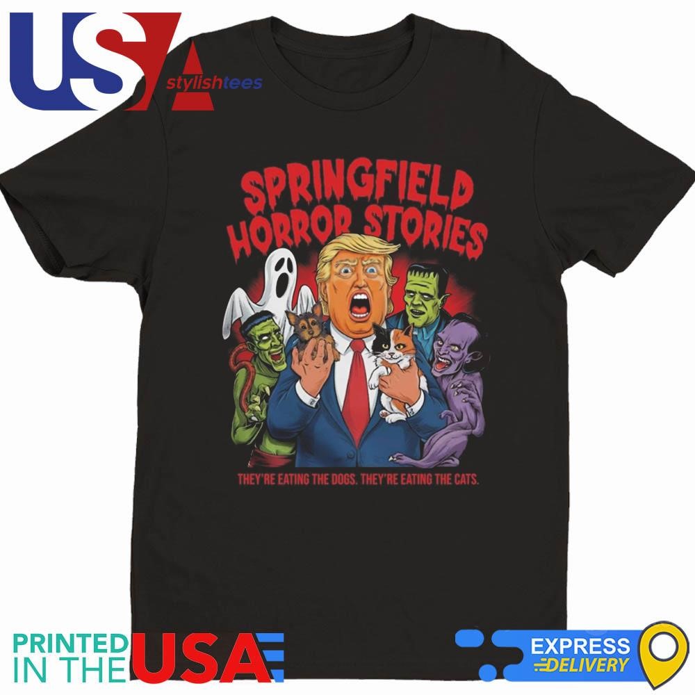 Trump Springfield Horror Stories Halloween Shirt