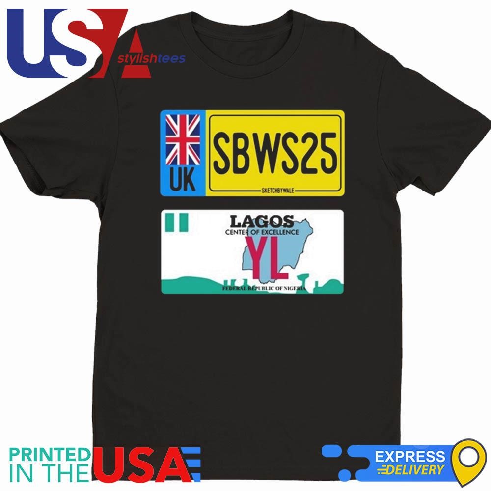 Uk Sbws25 Lagos Center Of Excellence Federal Republic Of Nigeria Shirt