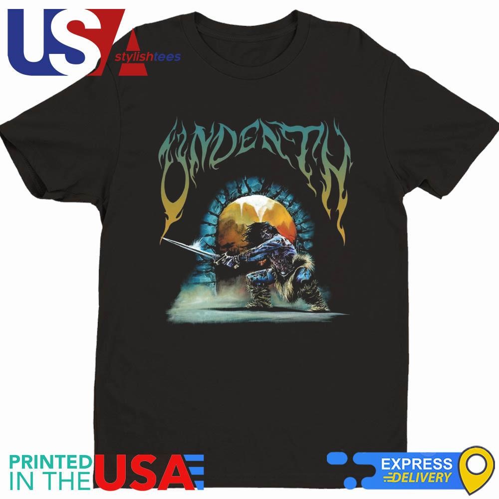 Undeath Metal Merch Zombie Shirt