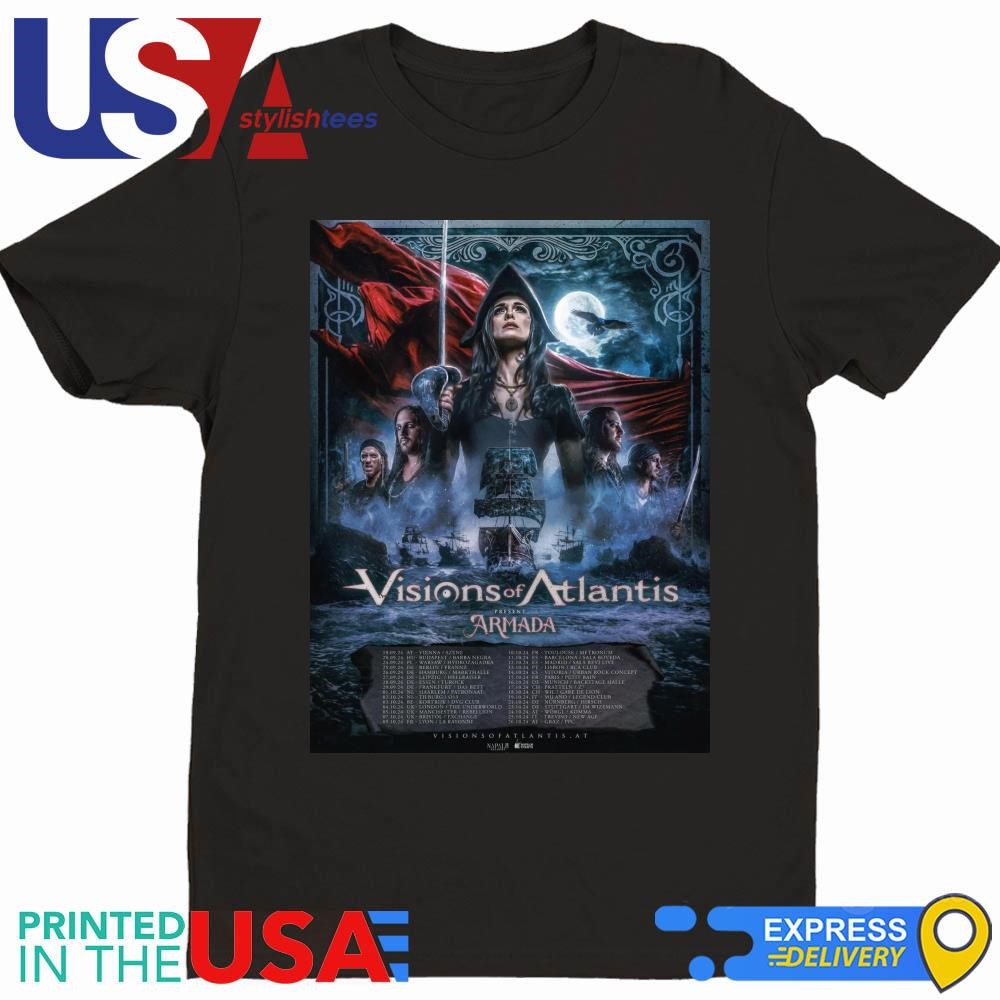 Visions Of Atlantis Tour 2024 Shirt