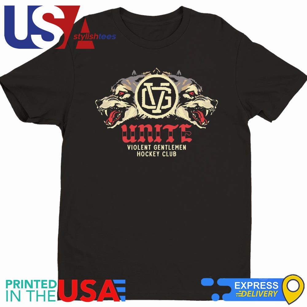 Wolf Days Unite Violent Gentlemen Hockey Club Shirt