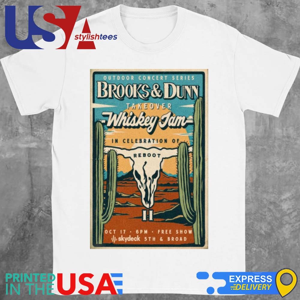 Brooks & Dunn Takeover Whiskey Jam Oct 17, 2024 Assembly Food Hall Shirt