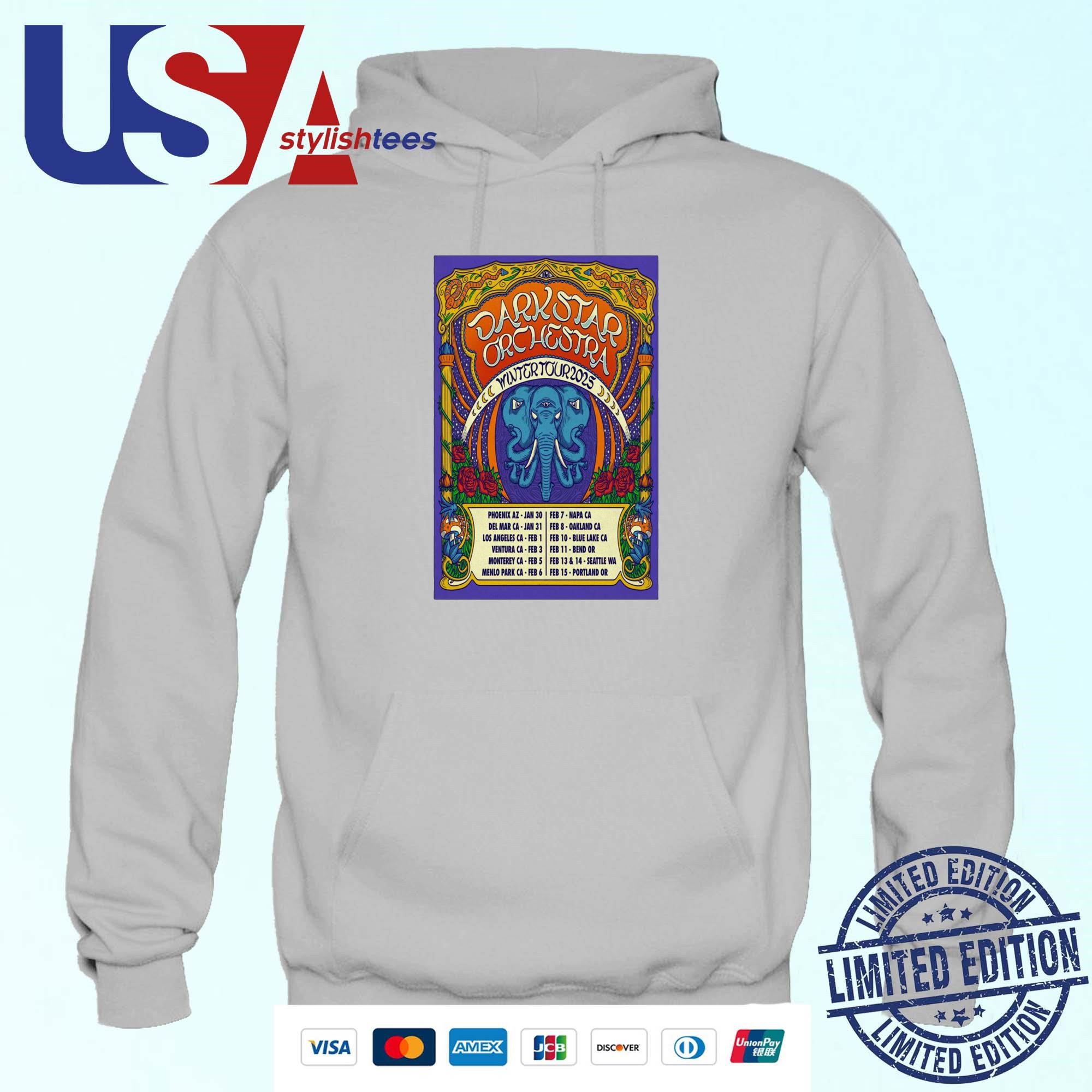 Dark Star Orchestra Winter Tour 2025 Hoodie