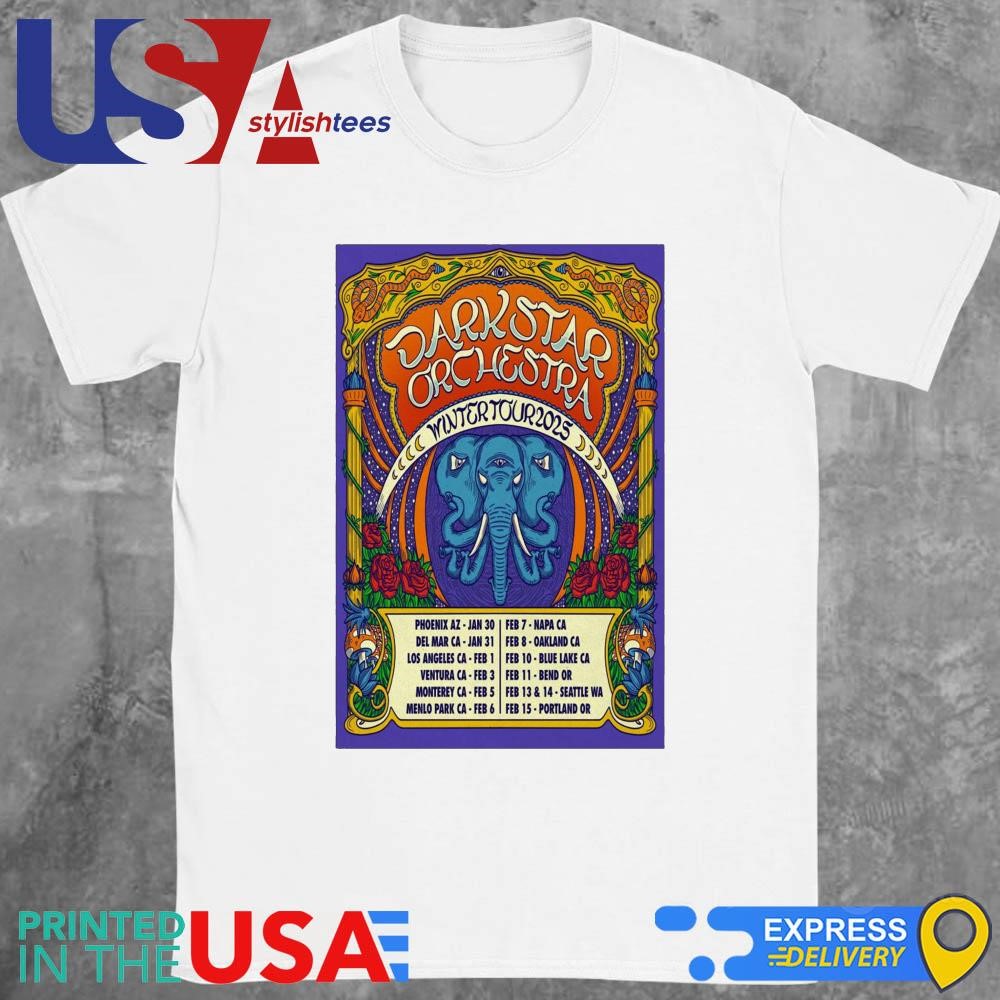 Dark Star Orchestra Winter Tour 2025 Shirt