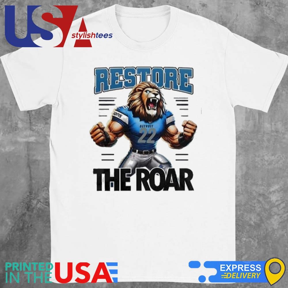 Detroit Lions Pride Restore The Roar Shirt