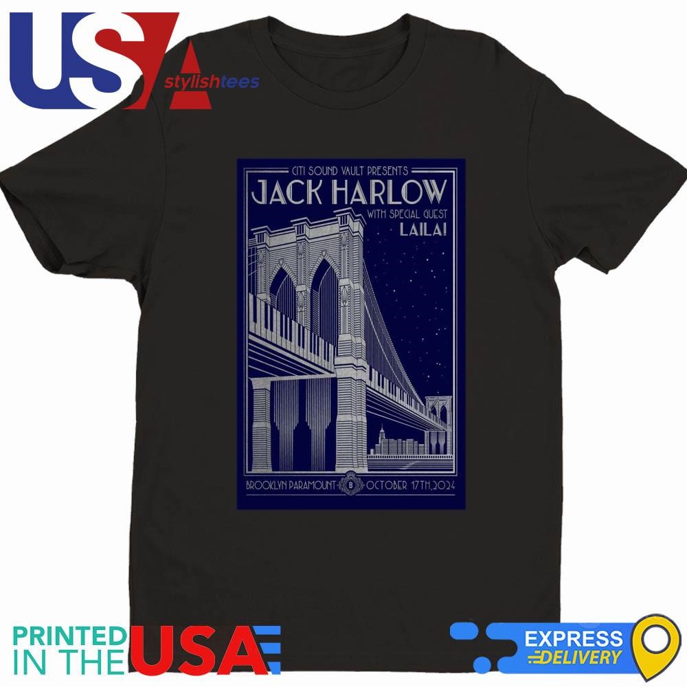 Jack Harlow October 17 2024 Brooklyn Paramount Brooklyn Ny Shirt