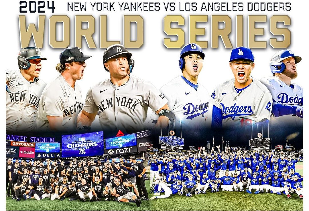 Usastylishtees Los Angeles Dodgers vs. New York Yankees 2024 World