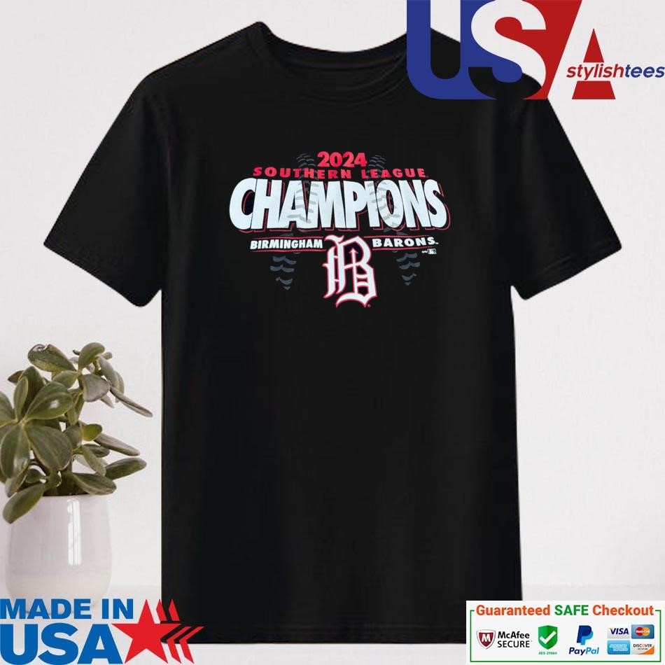 Official 2024 Southern League Champions Birmingham Barons Shirt