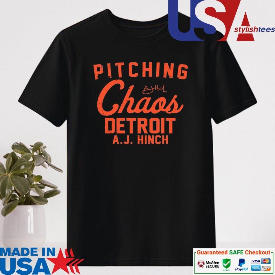 Official AJ Hinch Pitching Chaos Shirt