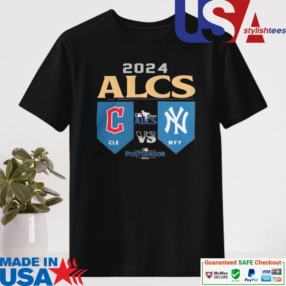 Official ALCS 2024 New York Yankees Vs Cleveland Guardians Shirt