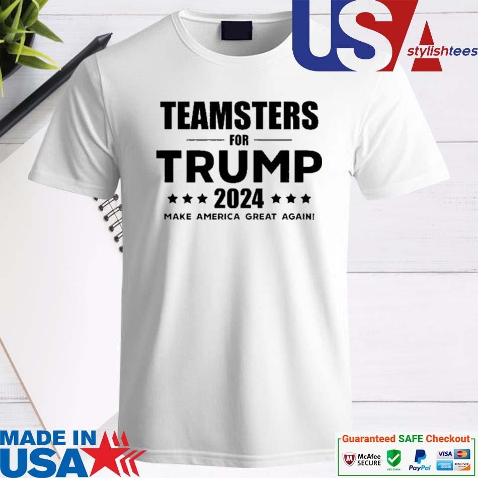 Official Aaron Rupar Teamsters For Trump 2024 Shirt