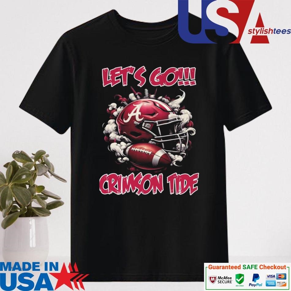 Official Alabama Crimson Tide Football Proud Let’s Go Crimson Tide Shirt