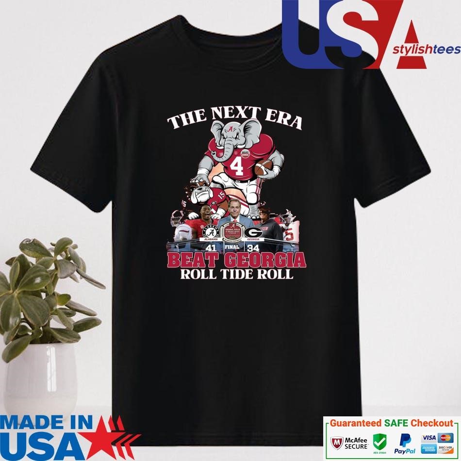 Official Alabama Crimson Tide The Next Era Beat Georgia Bulldogs Roll Tide Roll Shirt