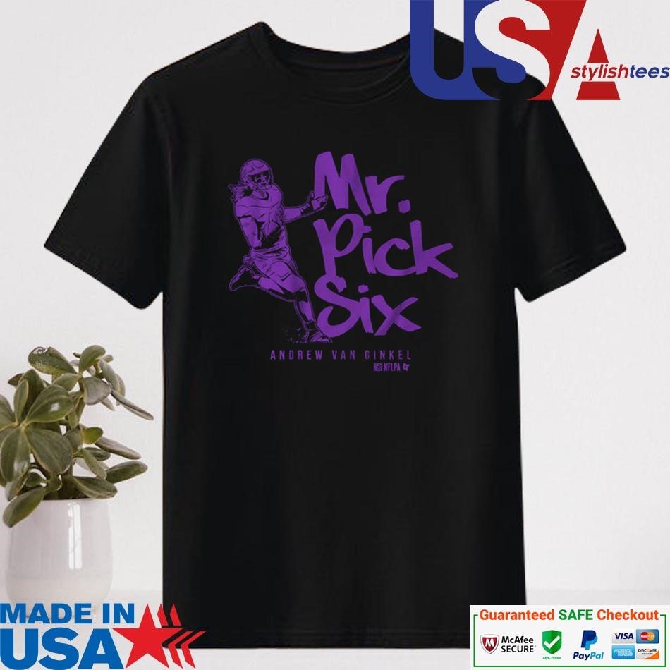 Official Andrew Van Ginkel Mr. Pick Six Shirt