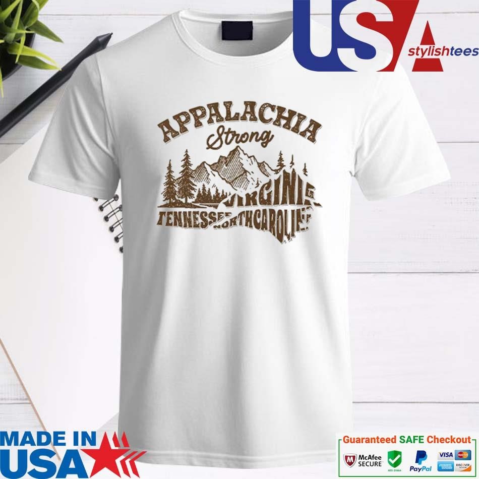 Official Appalachia Strong Virginia Tennessee North Carolina Shirt