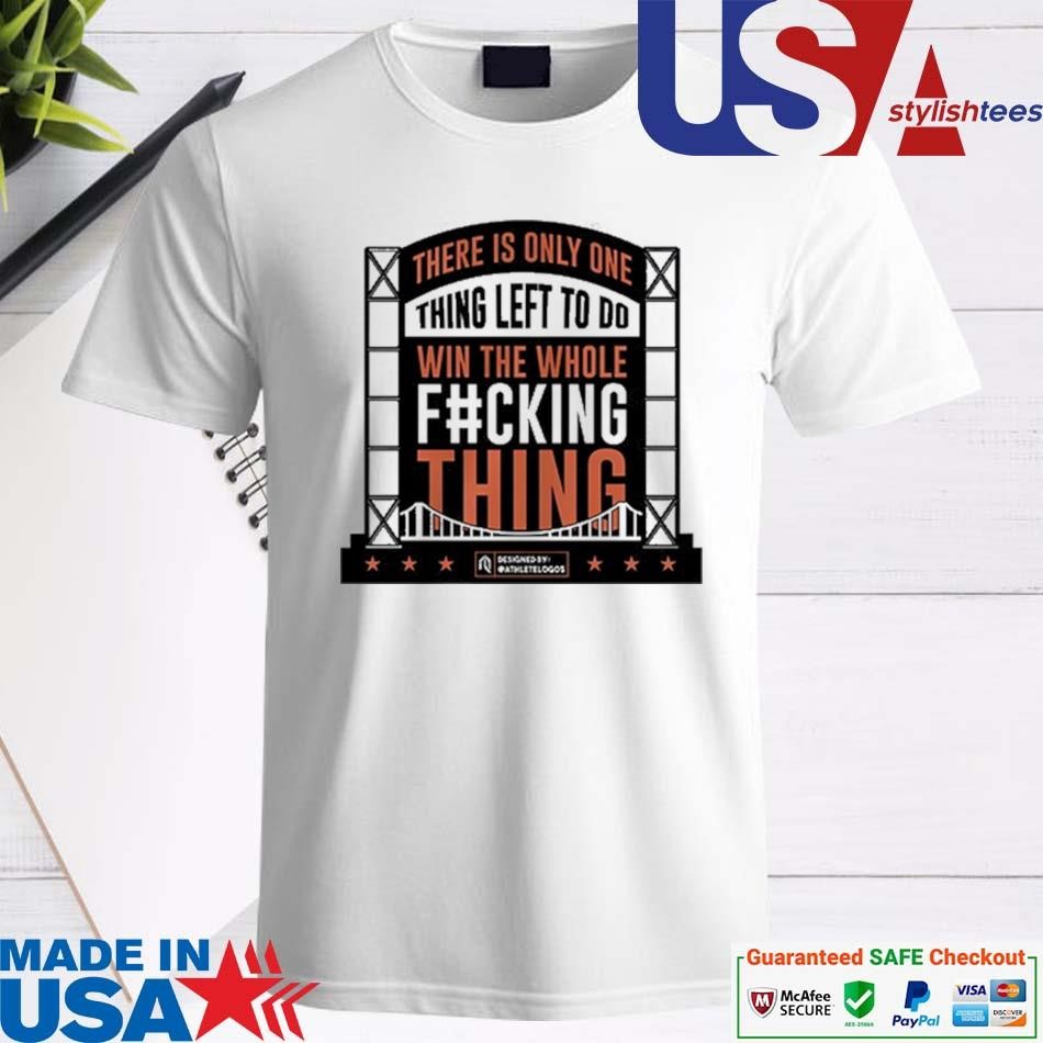 Official Athlete Logos One Thing Left To Do Shirt