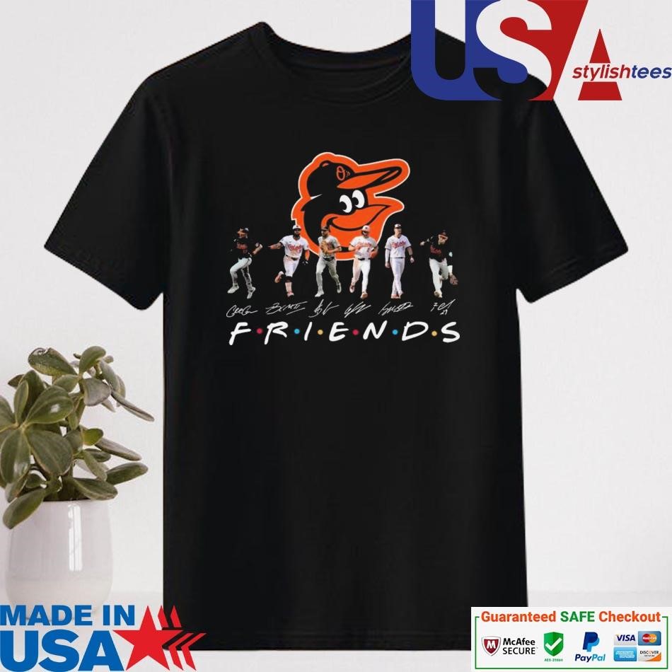 Official Baltimore Orioles Friends Of The Orioles Signatures 2024 Shirt