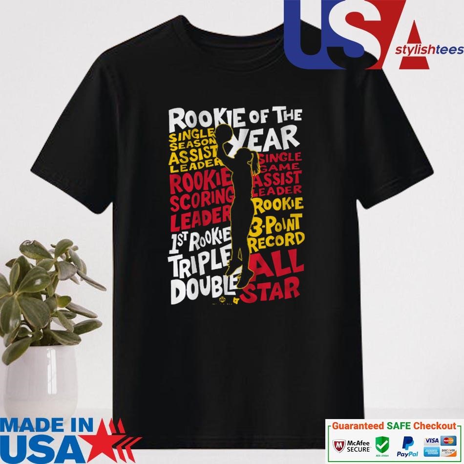 Official Caitlin Clark Rookie of the Year Shirt