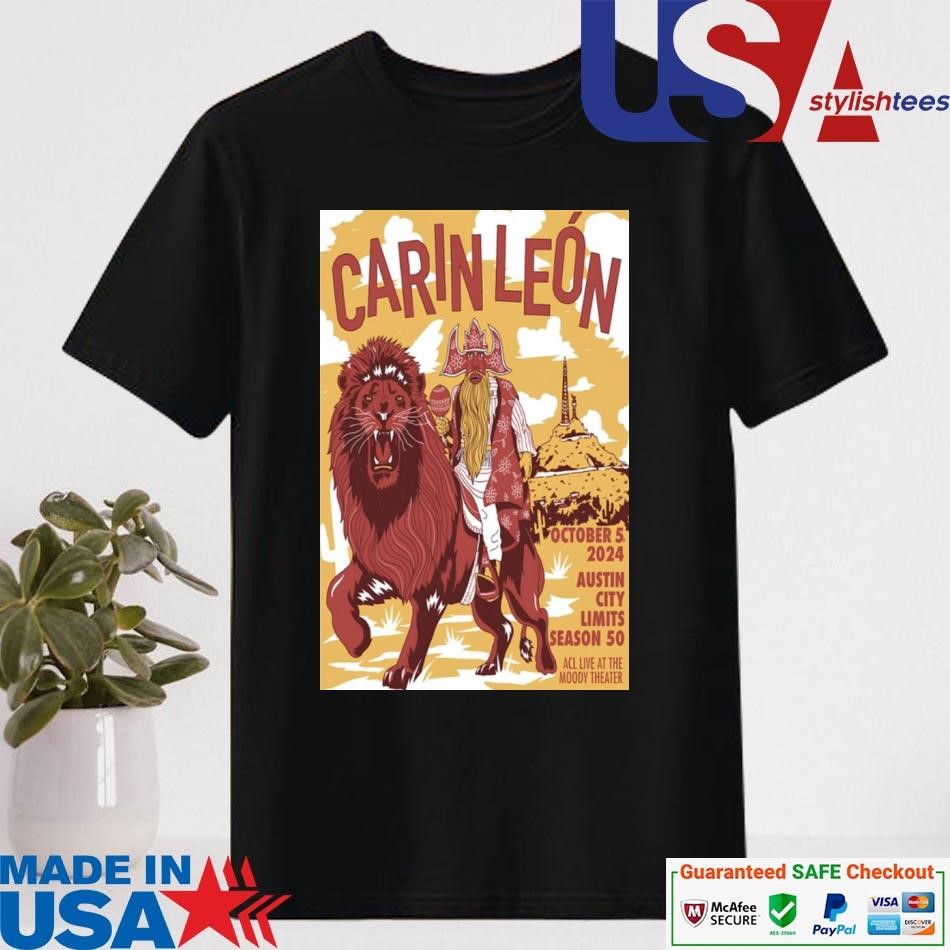 Official Carin Leon At ACL Live At The Moody Theater Oct 5 2024 Event Shirt