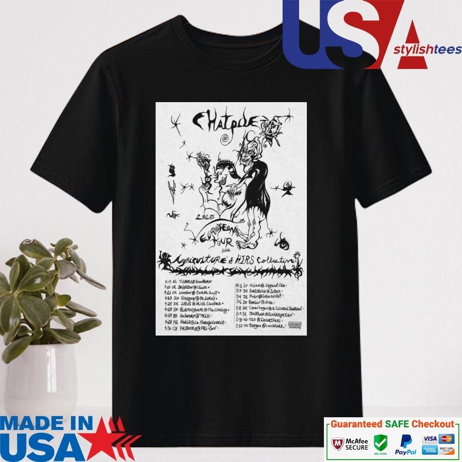 Official Chat pile European Tour UK 2025 Shirt