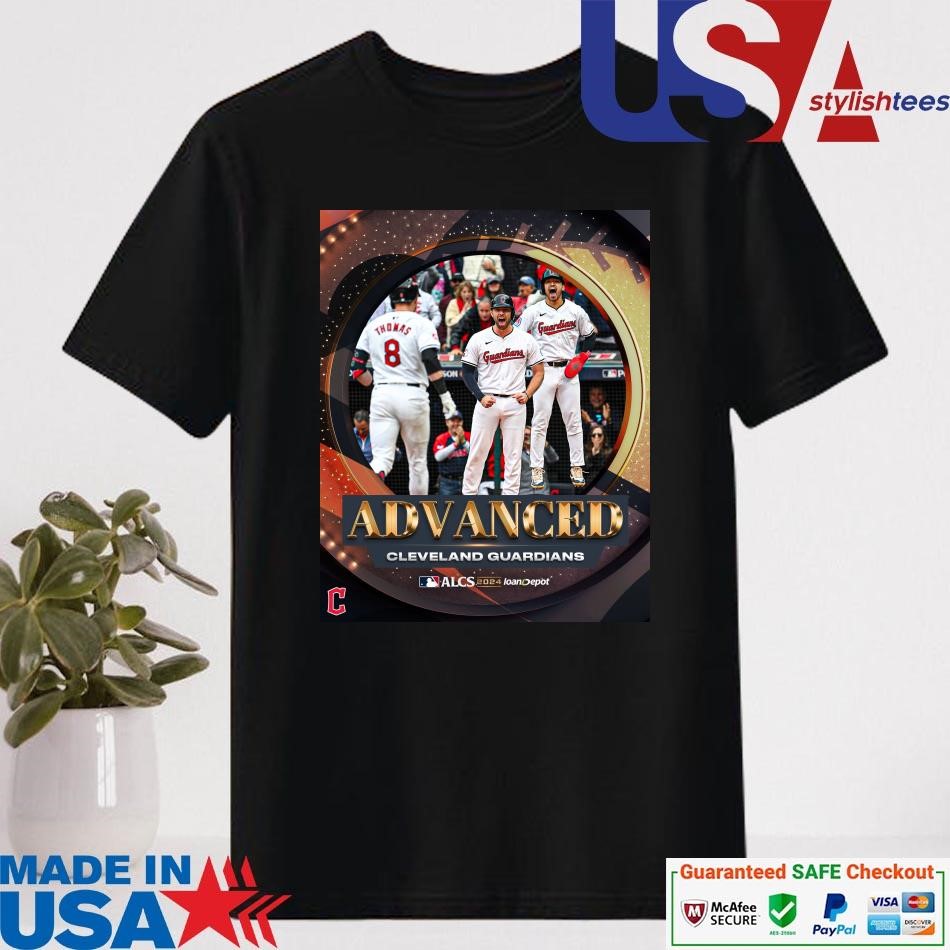 Official Cleveland Guardians 2024 Advance ALCS T-Shirt