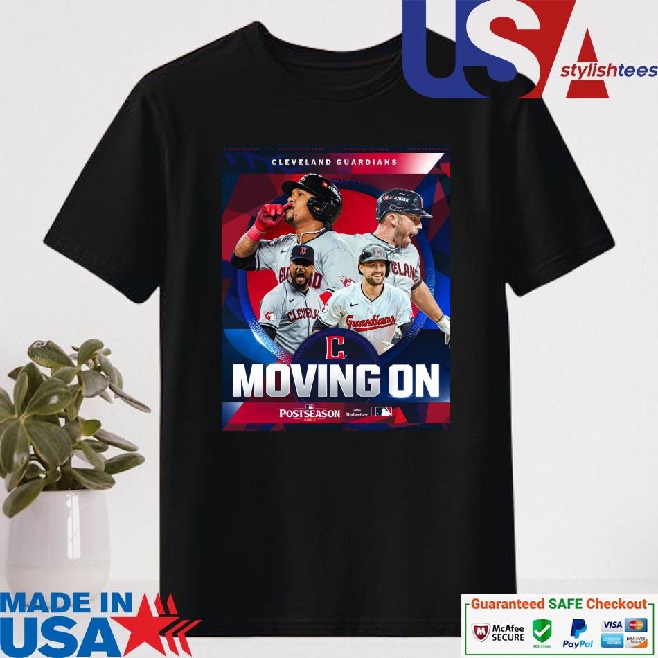 Official Cleveland Guardians 2024 Moving On ALCS T-Shirt