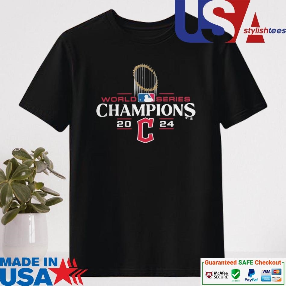 Official Cleveland Guardians 2024 World Series Champions Official Logo Shirt