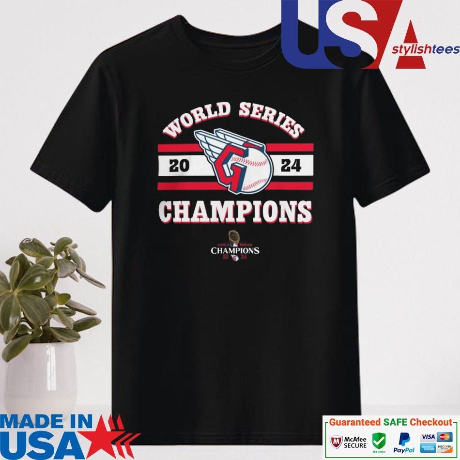 Official Cleveland Guardians 2024 World Series Champions Shirt