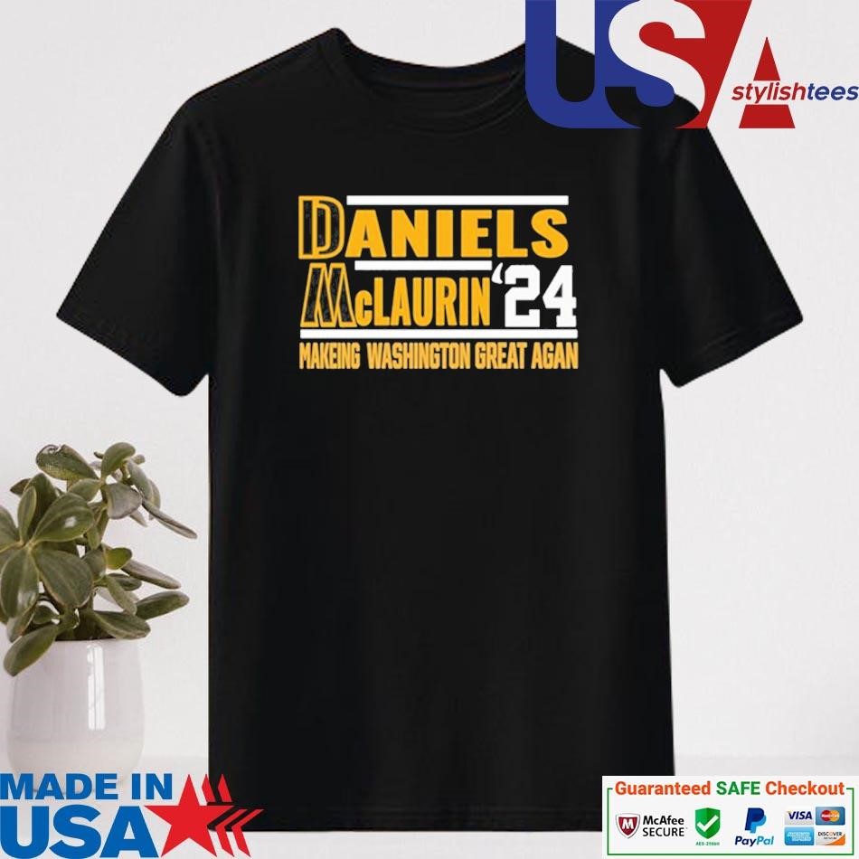 Official Daniels Mclaurin 24 Making Washington Great Again T-shirt