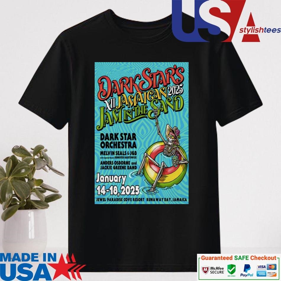 Official Dark Star Orchestra Runaway Bay, Jamaica Jan 14-18 2025 Tour Shirt