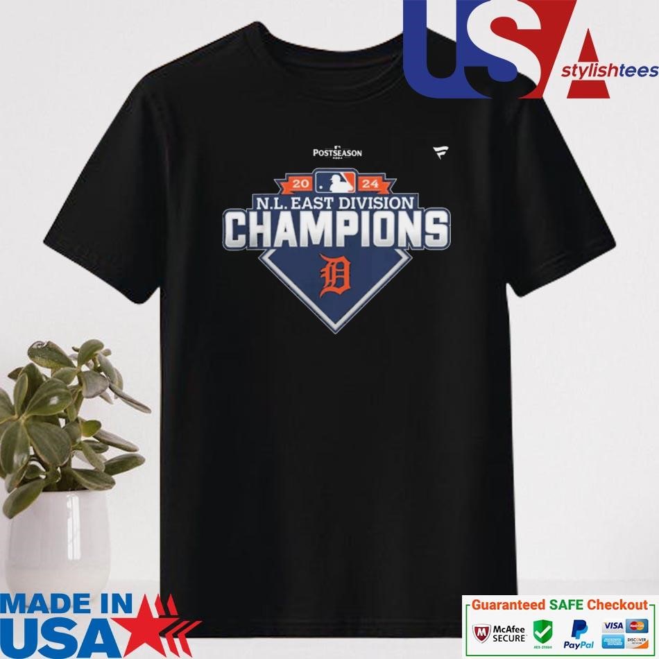 Official Detroit Tigers 2024 AL Central Division Champions Shirt