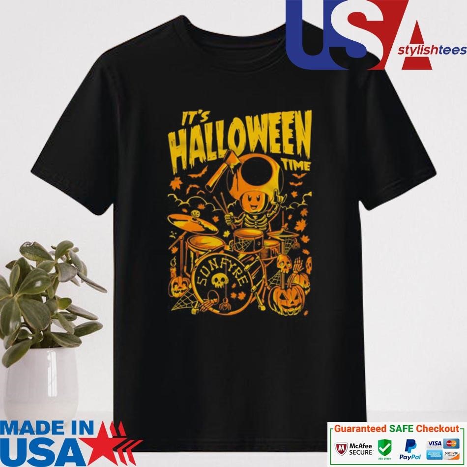 Official Dracula Byte It's Halloween Sunfyre Time 2024 Shirt