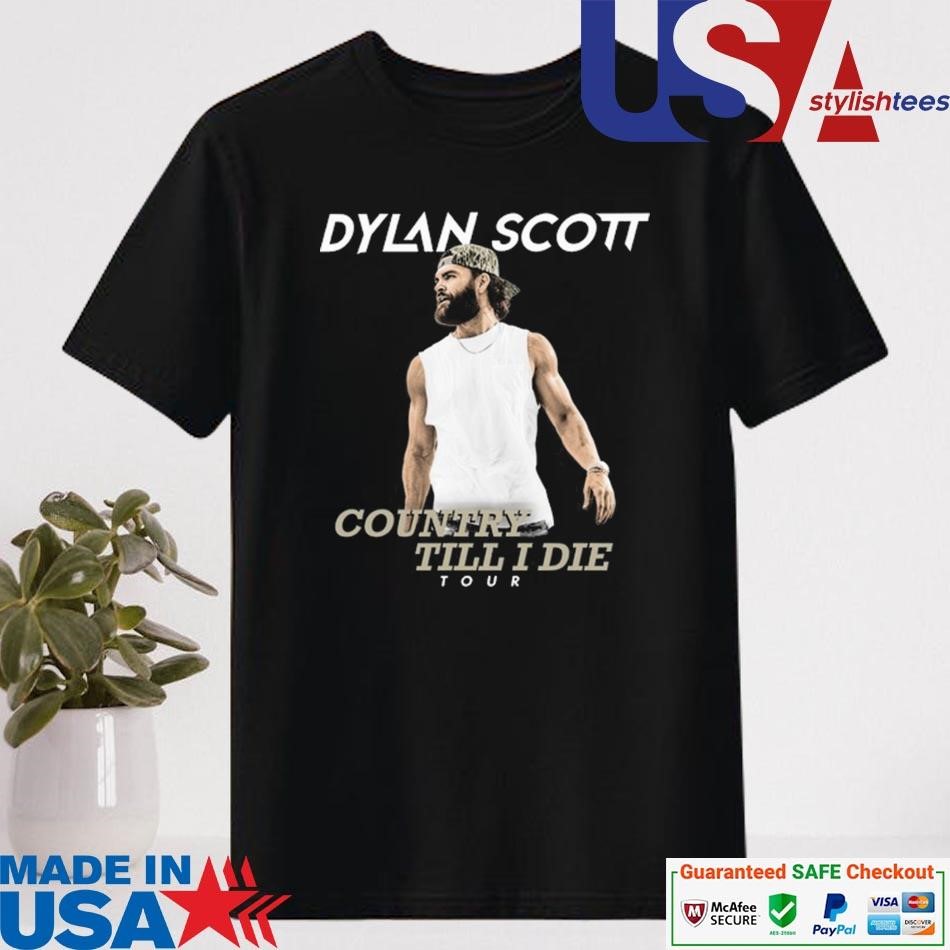 Official Dylan Scott Country Til I Die Tour 2025 Shirt