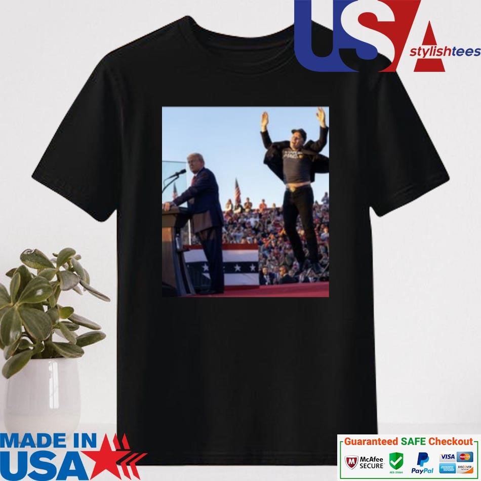 Official Elon Musk Trump Occupy Mars Maga Shirt