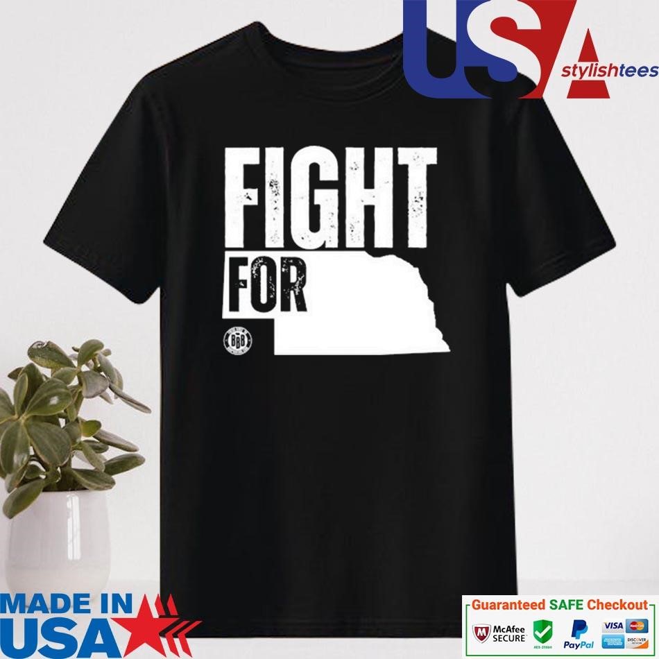 Official Fight For Nebraska T-shirt