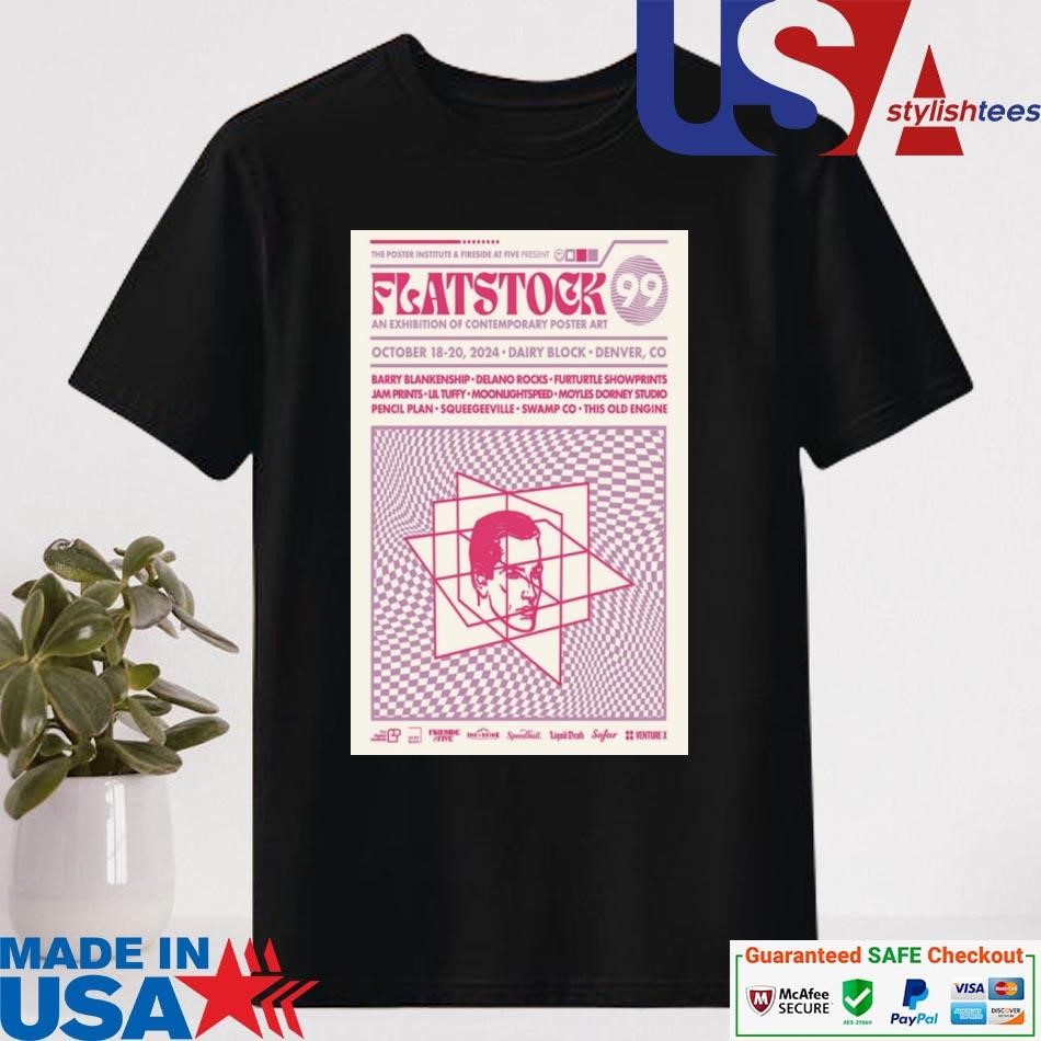 Official Flatstock October 18-20 2024 Live At Dairy Block, Denver CO Shirt