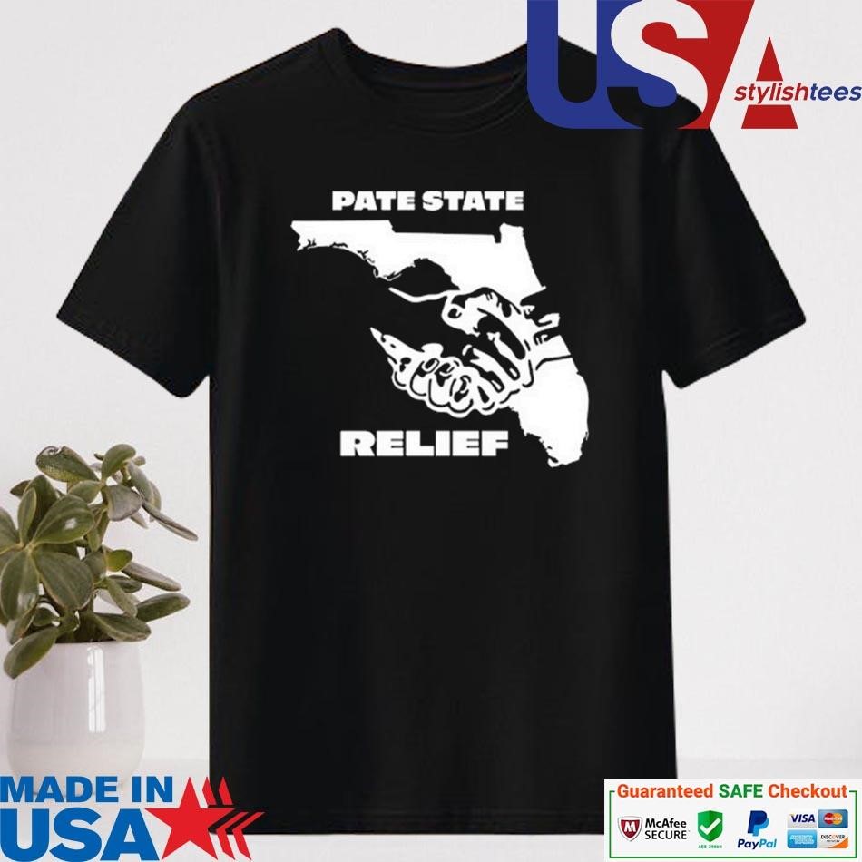 Official Florida Pate State Relief T-shirt