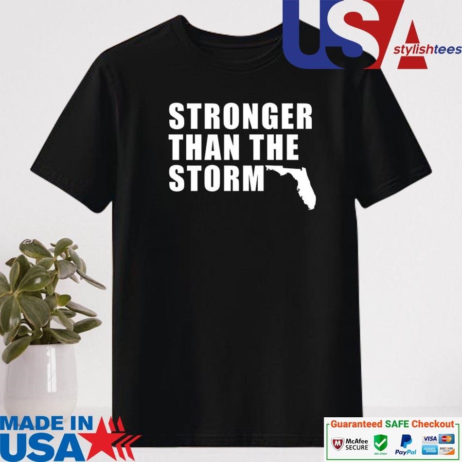 Official Florida Stronger Than The Storm Hurricane Milton Shirt