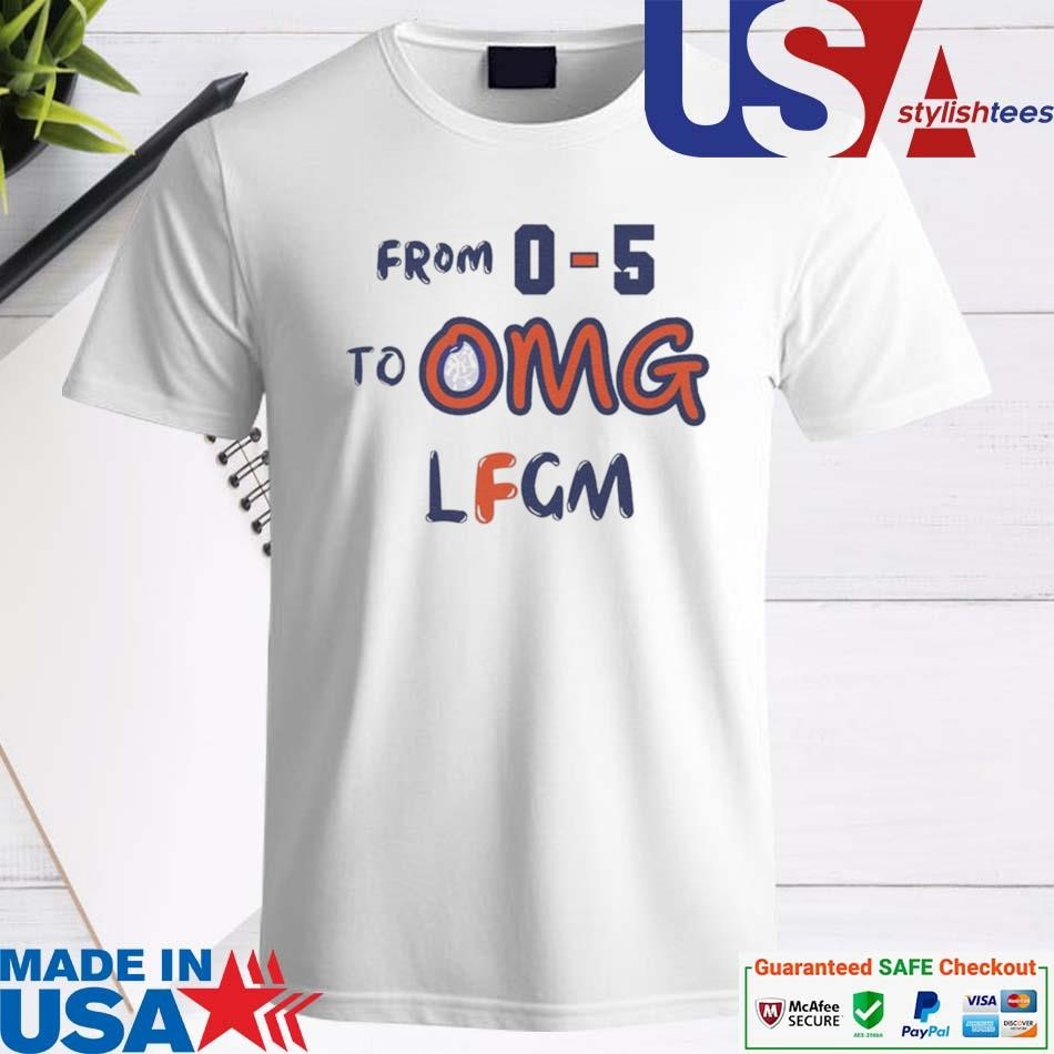 Official From 0-5 To OMG LFGM Ready for October Mets Shirt