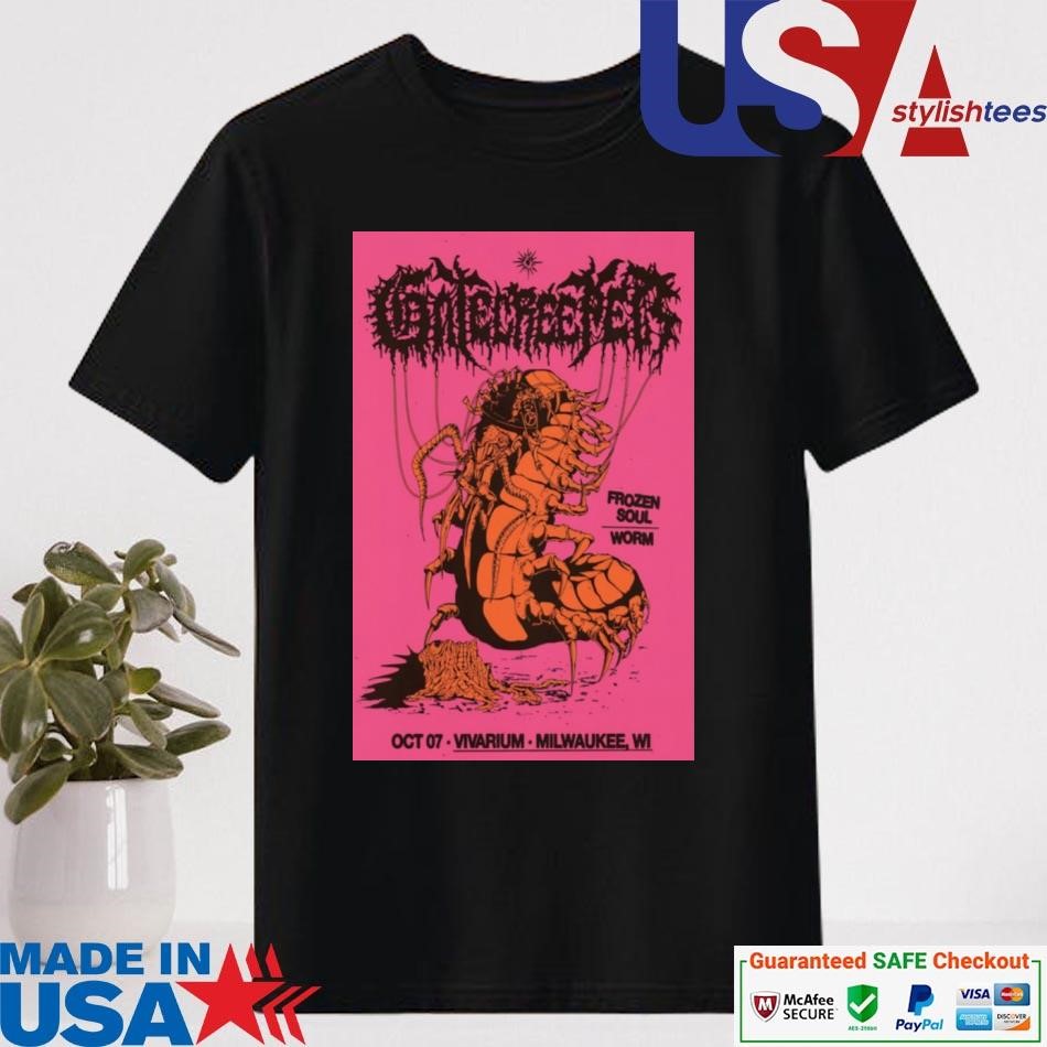 Official Gatecreeper October 7, 2024 Vivarium Milwaukee, WI Tour Shirt