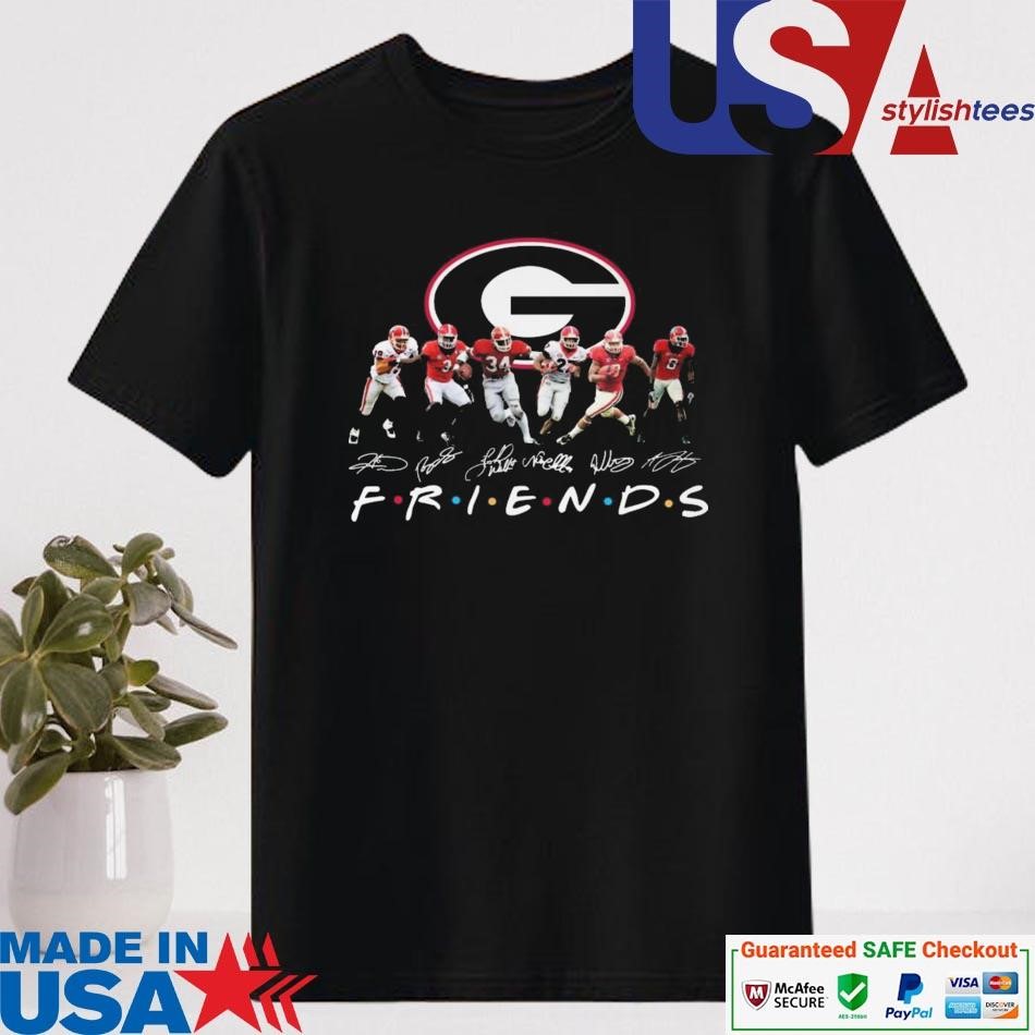 Official Georgia Bulldogs Friends Of The Dawgs 2024 Signatures Shirt