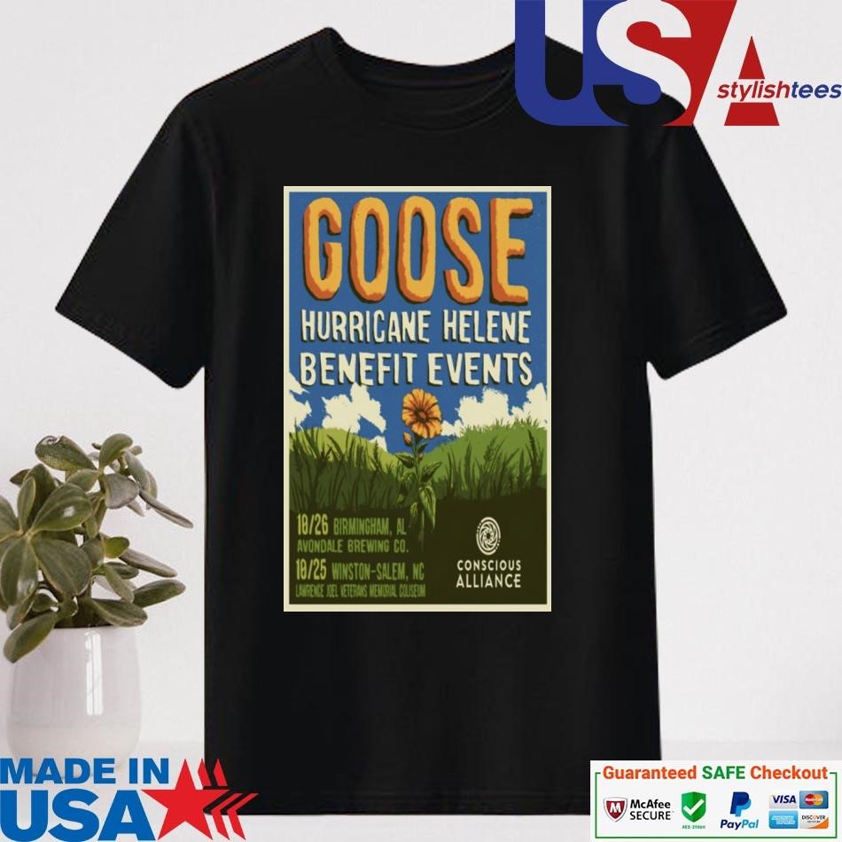 Official Goose Oct 26 2024 Birmingham, AL Avondale Brewing Co Shirt