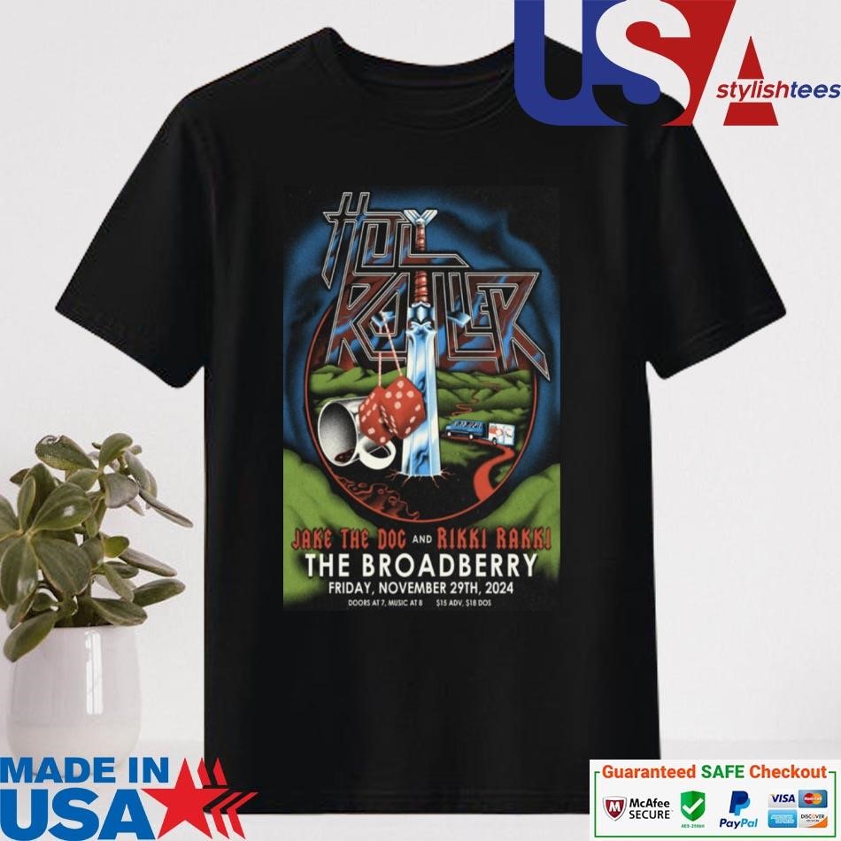 Official Holy Roller Nov 29 2024 The Broadberry In Richmond VA Tour Shirt