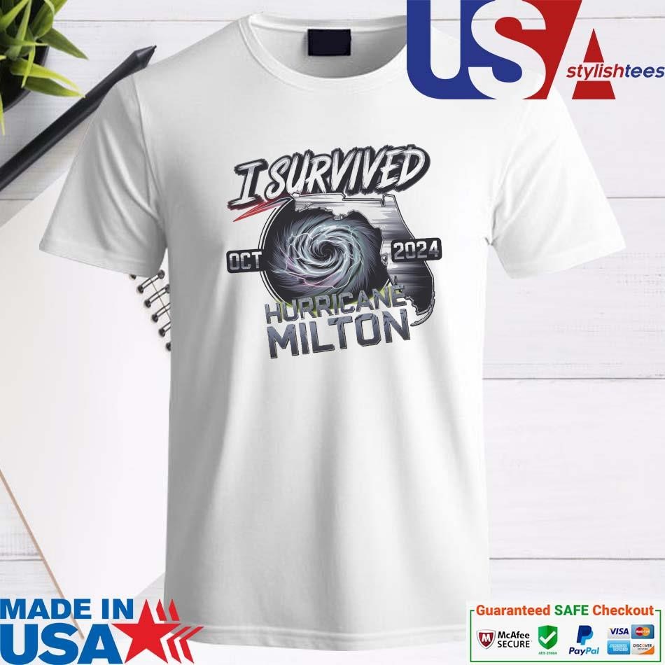 Official I Survived Hurricane Million Oct 2024 Shirt