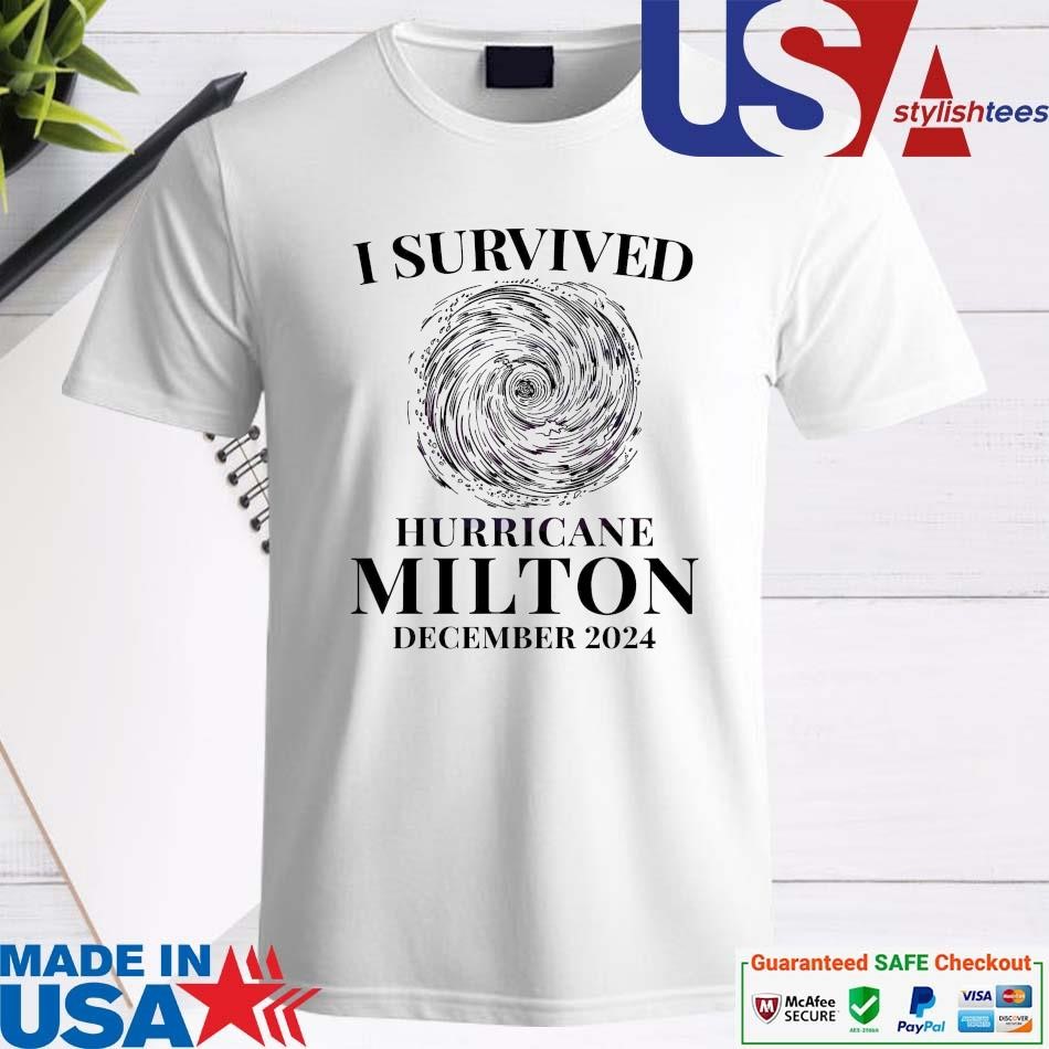 Official I Survived Hurricane Milton December 2024 Shirt