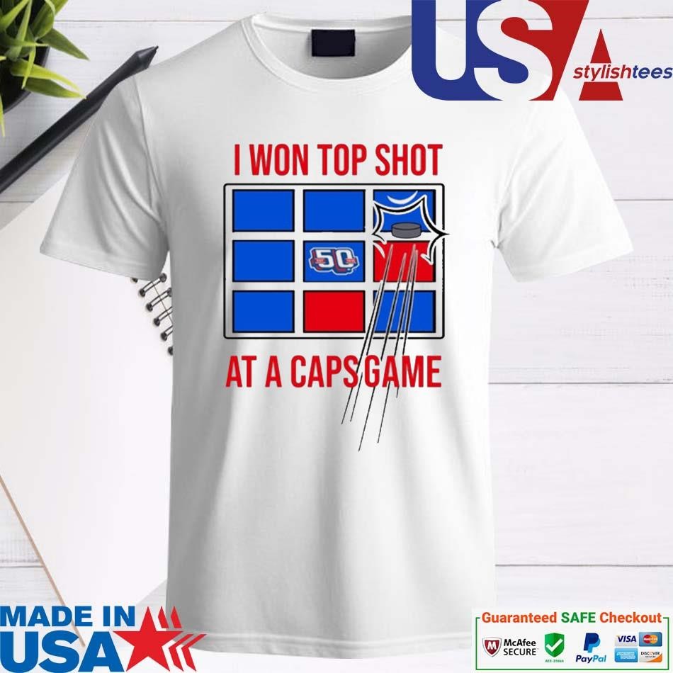 Official I Won Top Shot At A Caps Game 2024 Shirt