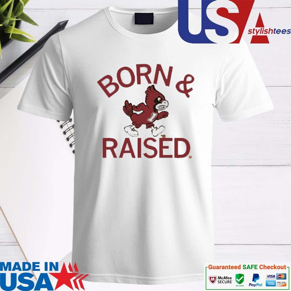 Official Iowa State Born And Raised Shirt