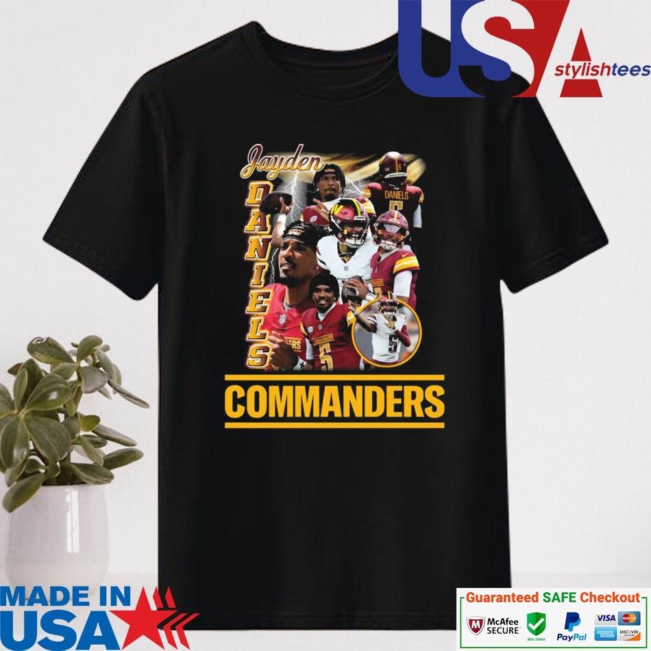 Official Jayden Daniels Commanders Shirt