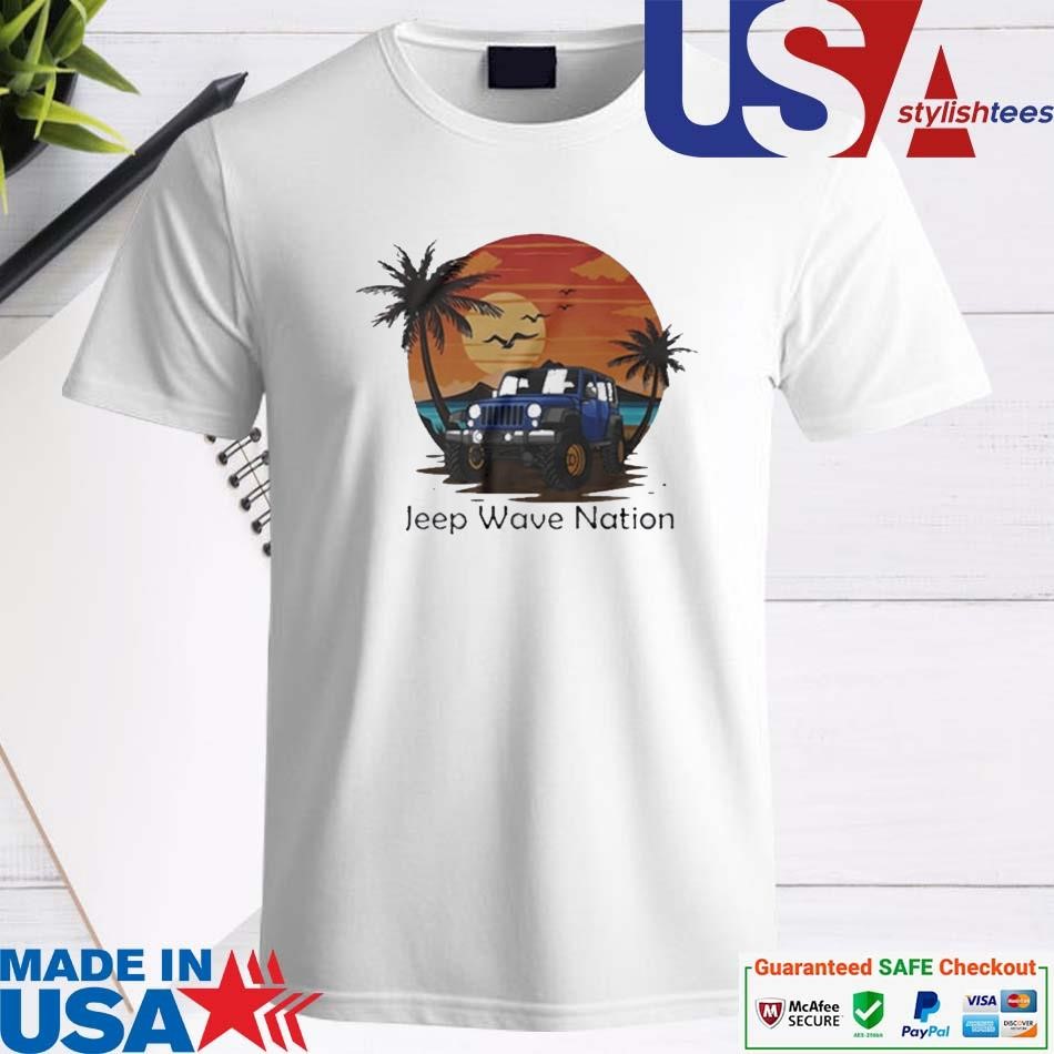 Official Jeep Wave Nation Vintage Shirt