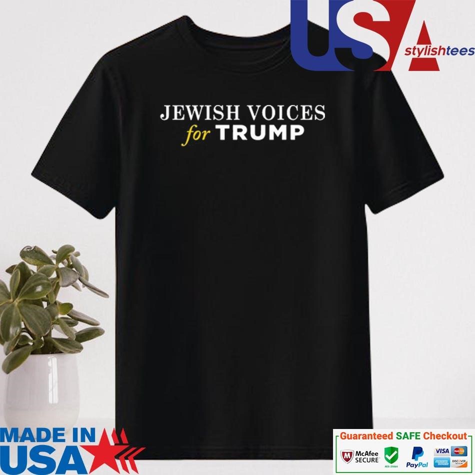 Official Jewish Voices For Trump Shirt